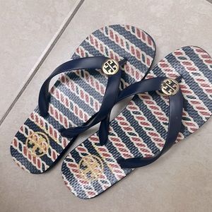 Tory Burch women 6.5 flip flops/slippers